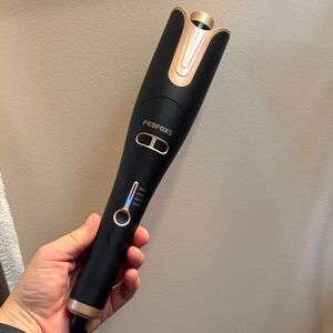 FEBFOXS Black and Gold Hair Curler